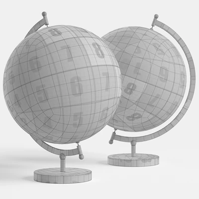 Metal globe — Ver 3