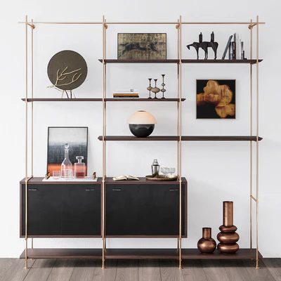 Amuneal 3 Bay Collector's Shelving Unit — Вид 1