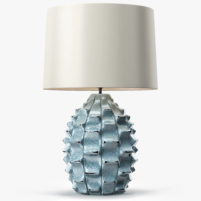 LuxDeco Bayern Table Lamp - Turquoise Base — Descargar