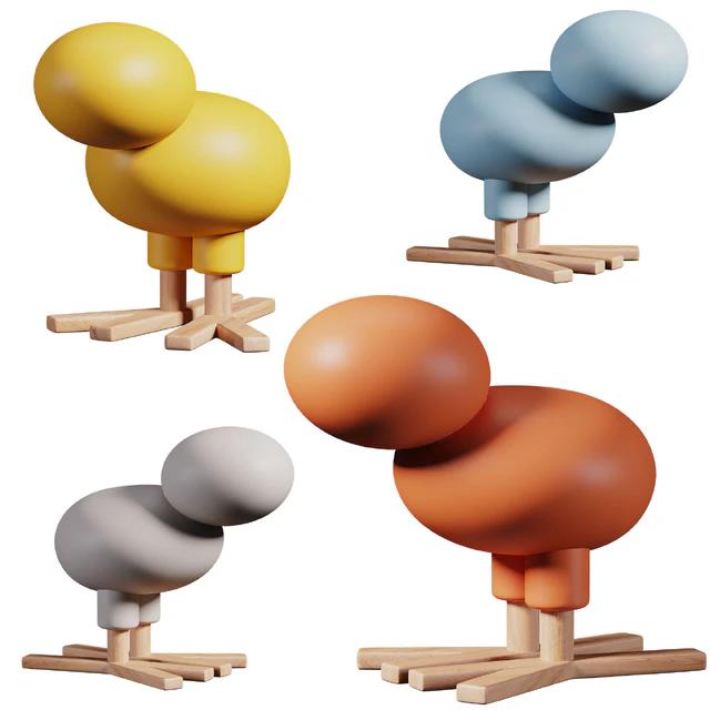 Creative Bird Stool — Скачать