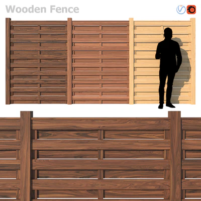 Wooden Fence III — Ver 1