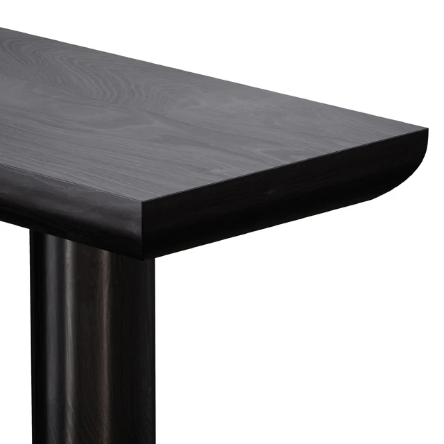 Консоль Bomen Black Oak Console Table (Crate and Barrel) — Скачать