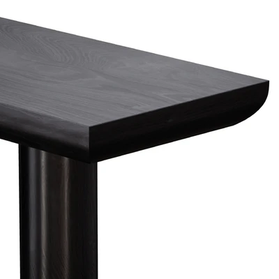 Консоль Bomen Black Oak Console Table (Crate and Barrel) — Вид 4
