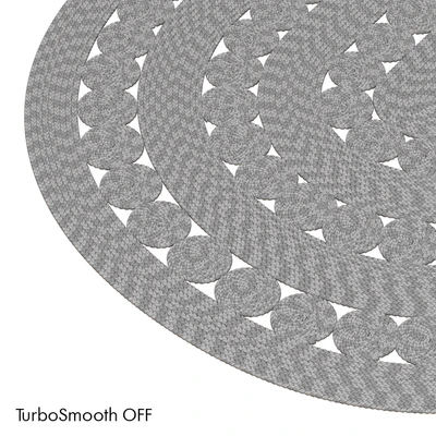 Oval jute carpet AFTAS — Ver 5