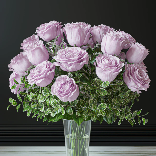 Flower Set 029 White and pink Rose — Descargar
