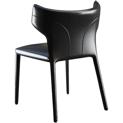 Dining table Natuzzi Ombra and chair Natuzzi Pi Greco — Ver 3