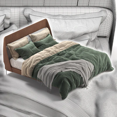 Poltrona Frau COUPÉ Bed — Ver 3