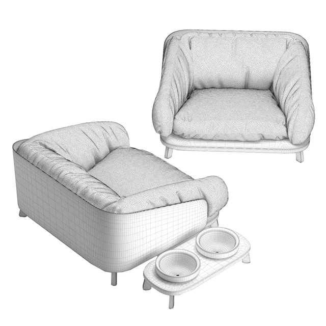 Lounger and bowl — Descargar