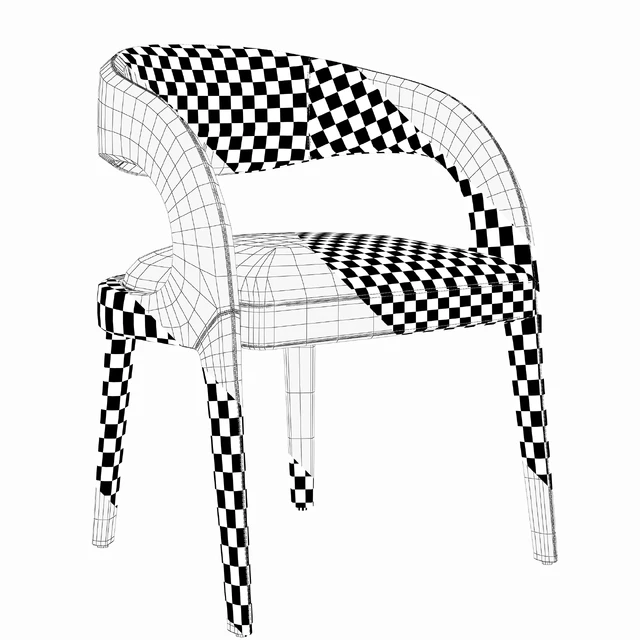 Baccarat Dining Table and Pierre Chair — Скачать