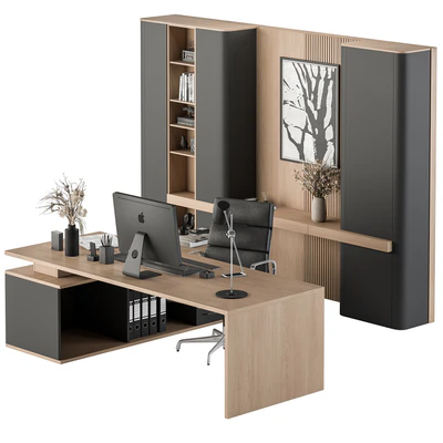 Boss Desk - Office Furniture 410 — Ver 1