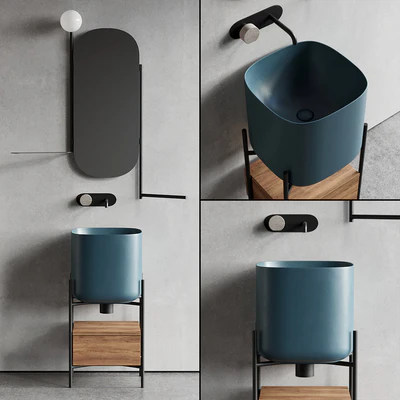 Scarabeo Ceramiche Diva Floor-standing Vanity Unit Set 2 — Ver 1