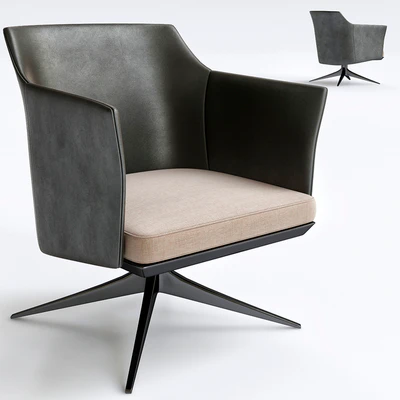 Poliform Stanford Lounge Armchair — download