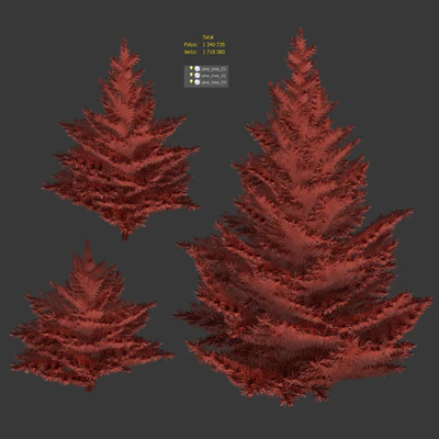 Collection of firs. 3 models — Ver 3