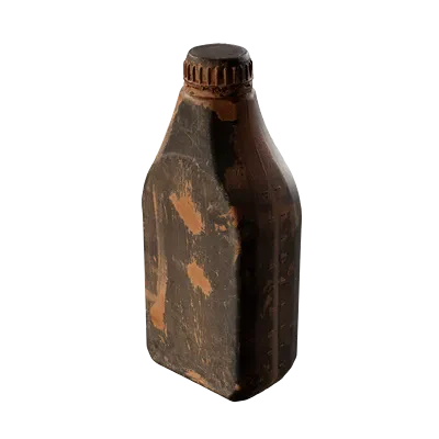 dirty plastic oil container 004 — Descargar