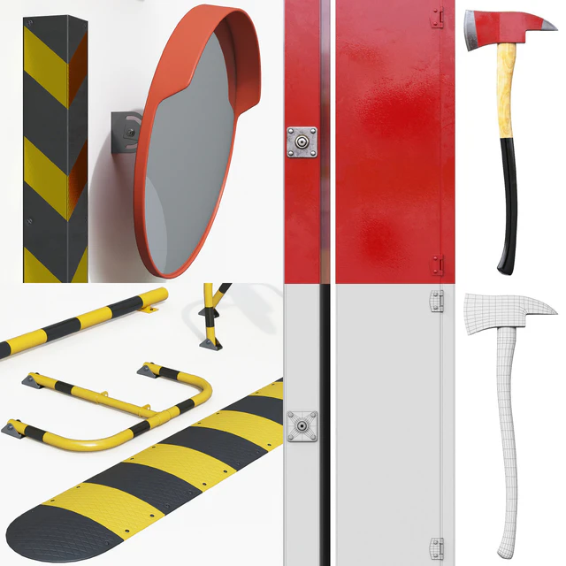 Parking equipment set — Descargar