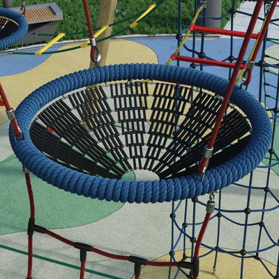 Children's play rope complex. Playground — Ver 5