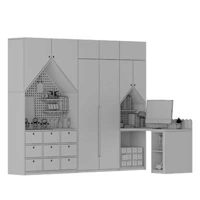 Childrens wardrobe 07 — Ver 3