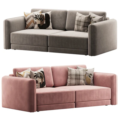 Marley Sofa Straight Folding — View 3