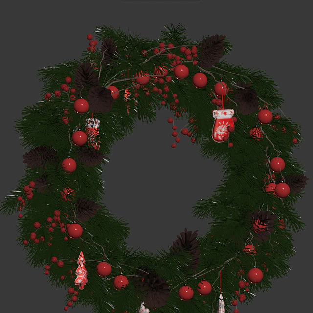 Christmas wreath — Descargar