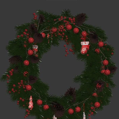 Christmas wreath — Ver 2
