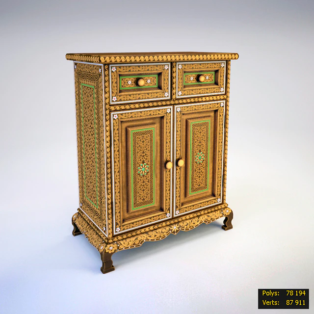 Комод "Шанти", арт. SD024-2300 — Скачать
