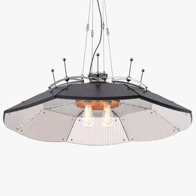 1stdibs Large Scientific Medical Parabolic Mirror Lamp — Вид 1