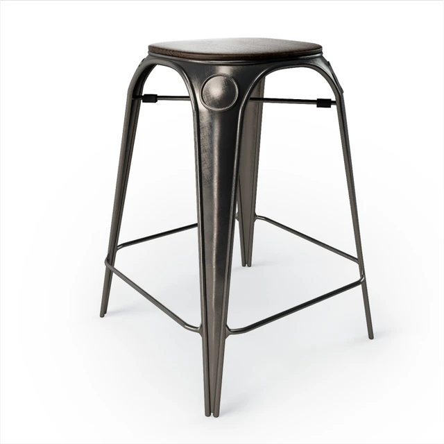 "Louix" стул и табурет "Louix" сhair High and stool — Скачать