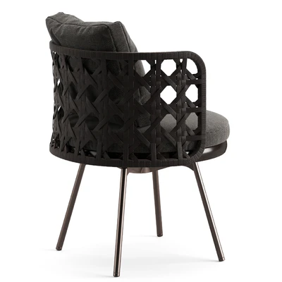 Minotti Torii Nest Dining Little Armchair — Вид 7