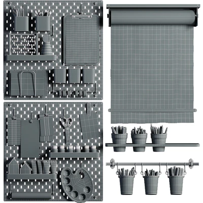 Ikea SKADIS Pegboard for Teenagers and Kids 02 — Ver 4