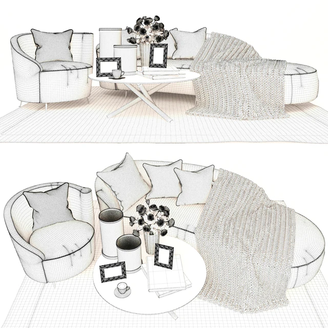 Decor set eichholtz Khan — Descargar