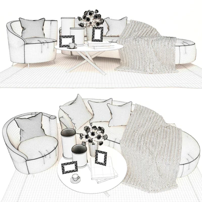 Decor set eichholtz Khan — Ver 3