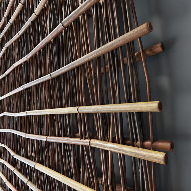 Bamboo branch decor n25 / Decor from bamboo branches number 25 — Descargar
