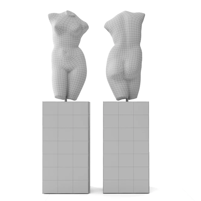 Venus tattoo torso sculpture — Descargar