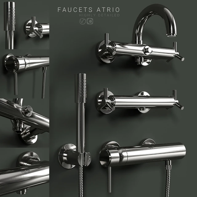 Faucets Grohe Atrio 3 — Descargar