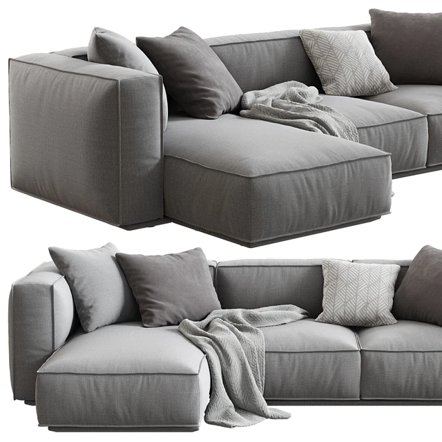 Arflex / Marechiaro XIII Sofa Chaise Longue — Descargar