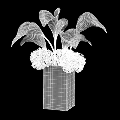 Calla Lilly Bouquet — Ver 3