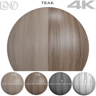 Seamless texture - Teak 2 — Ver 1