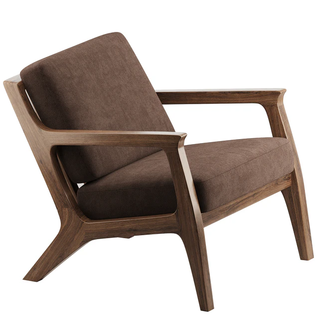 Mila Chair Mid century Modern Lounge Chair — Скачать