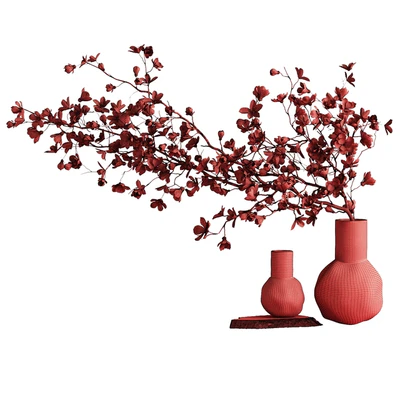Blooming branch in a vase — Ver 3