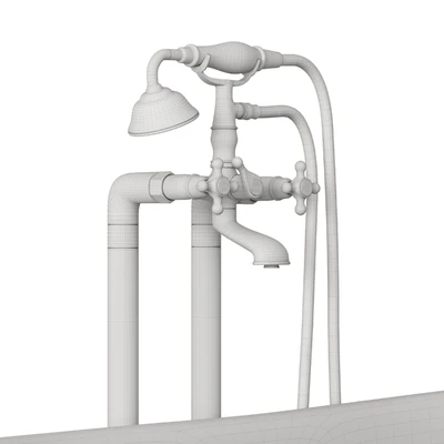 Roca Newcast Classic Bathtub — Ver 6
