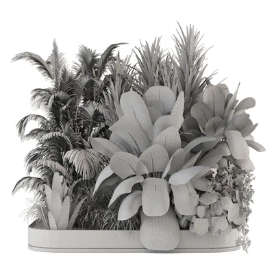 Outdoor Garden Set Bush and Tree 2565 — Вид 3