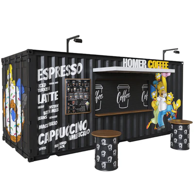 Coffee shop container — Ver 1