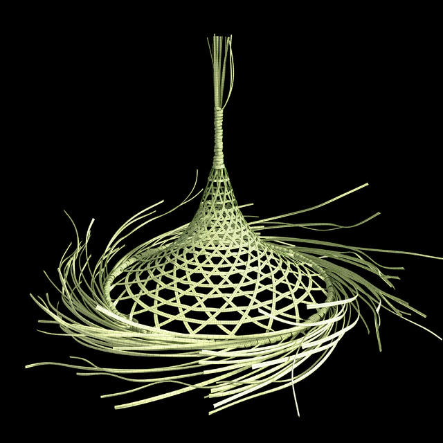 Wicker lampshade — Descargar