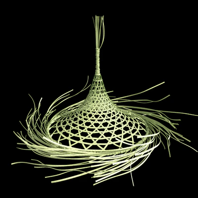 Wicker lampshade — Ver 4