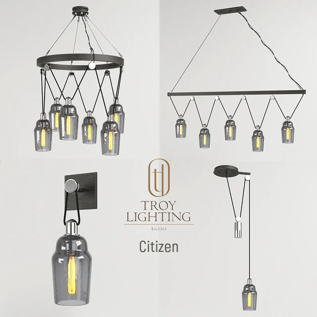 Люстры Troy Lighting Citizen — Скачать