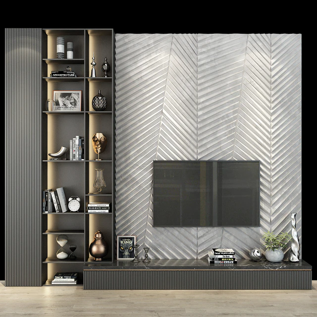 TV Wall set 0174 — Descargar