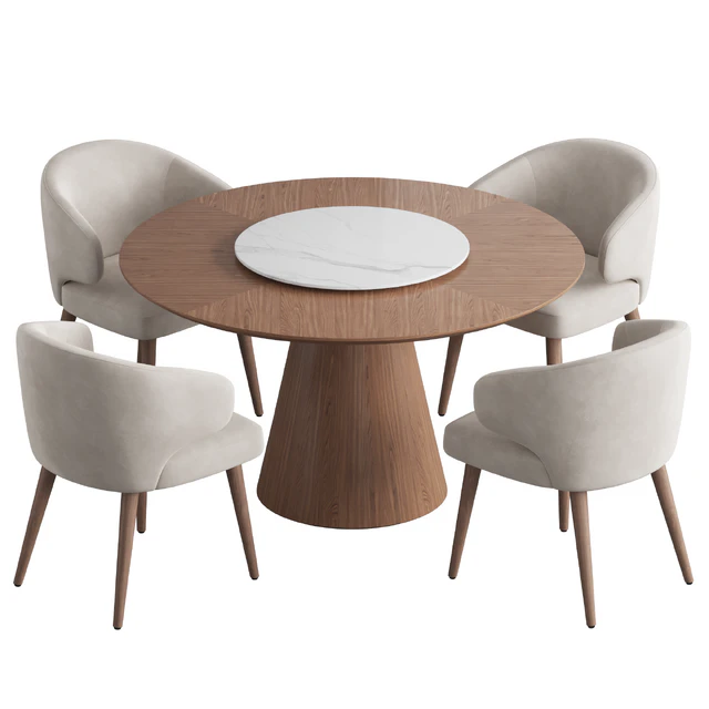 Angel Cerda table Aston chair — Скачать