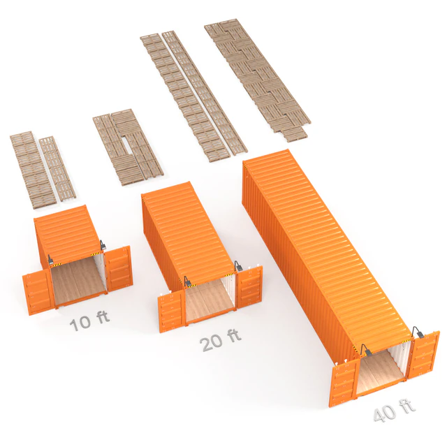 Container 10, 20, 40 ft — Descargar