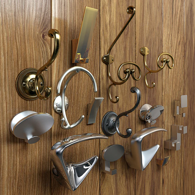 Hooks, 12 pieces. Different, classic and modern. — Descargar