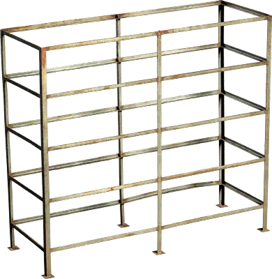 rusty metal shelf 001 — Скачать